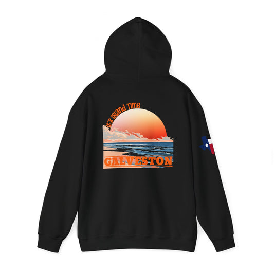 Galveston Island Time Hoodie