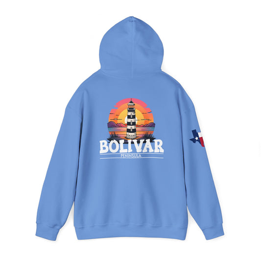 Bolivar Peninsula Lighthouse Hoodie